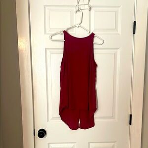 Purple/plum Tank Top Sleeveless Design